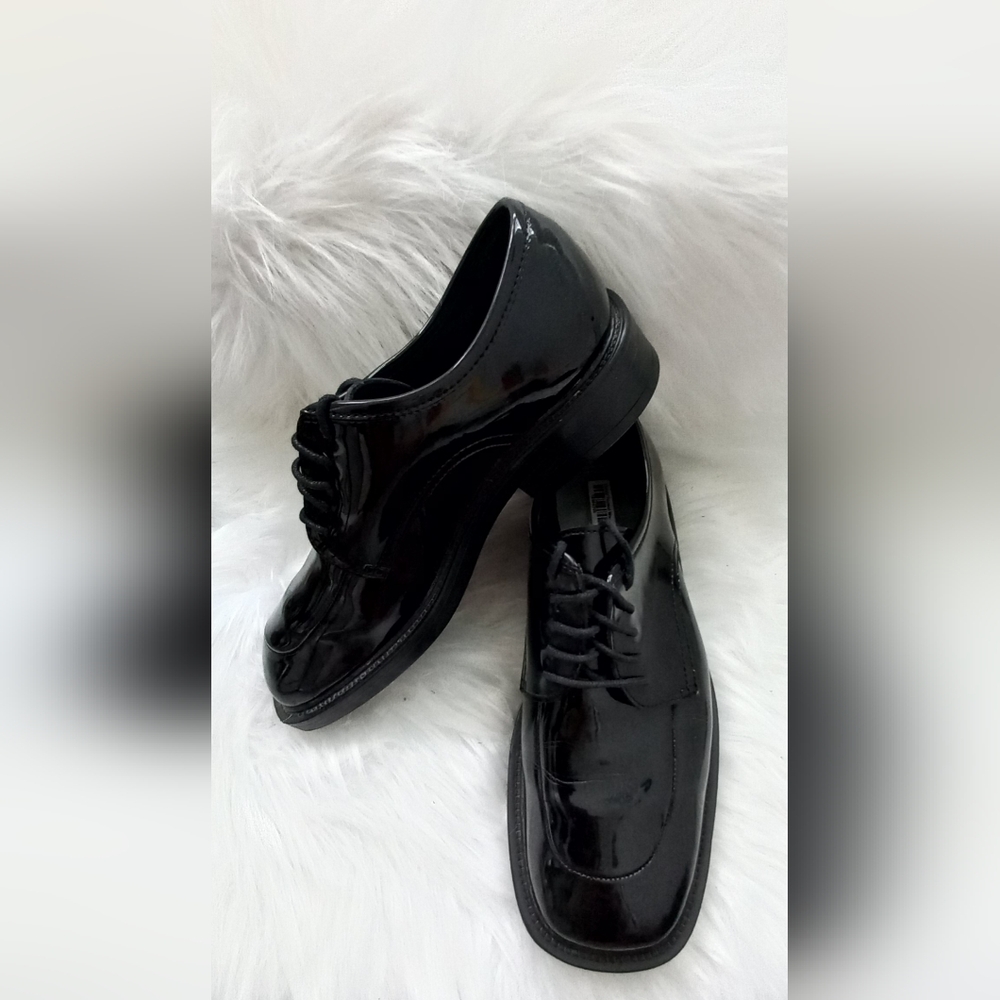 After Six Men's Black Oxfords with Classic Design Size 7.5 W US